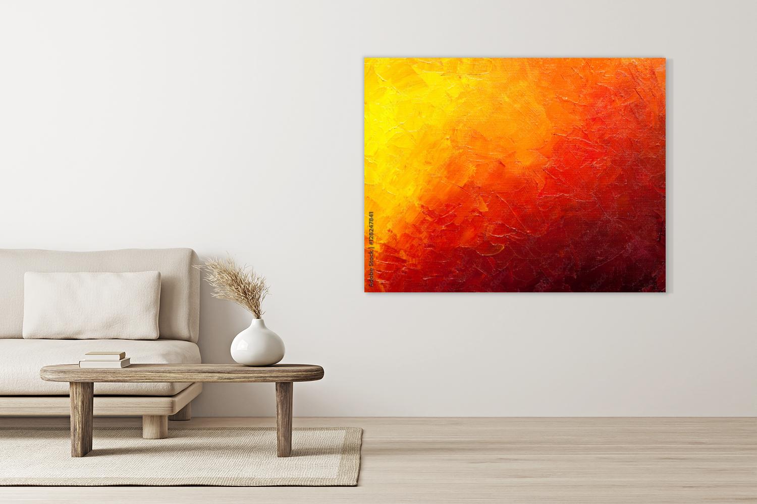 abstract oil paint texture on obraz