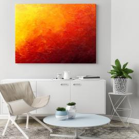 abstract oil paint texture on obraz