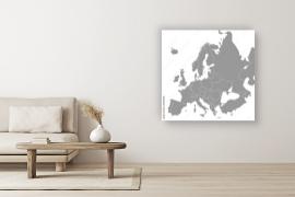 Mapa europy minimalizm