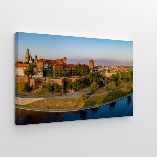 Kraków Szeroka panorama miasta