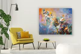 Artistic work The emotions obraz