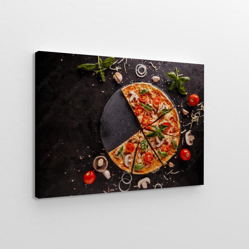 Świeża włoska pizza obraz