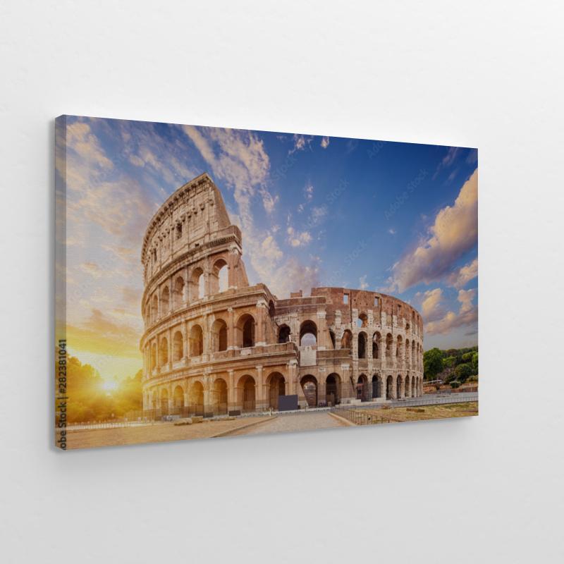 Koloseum Rzym Włochy obraz