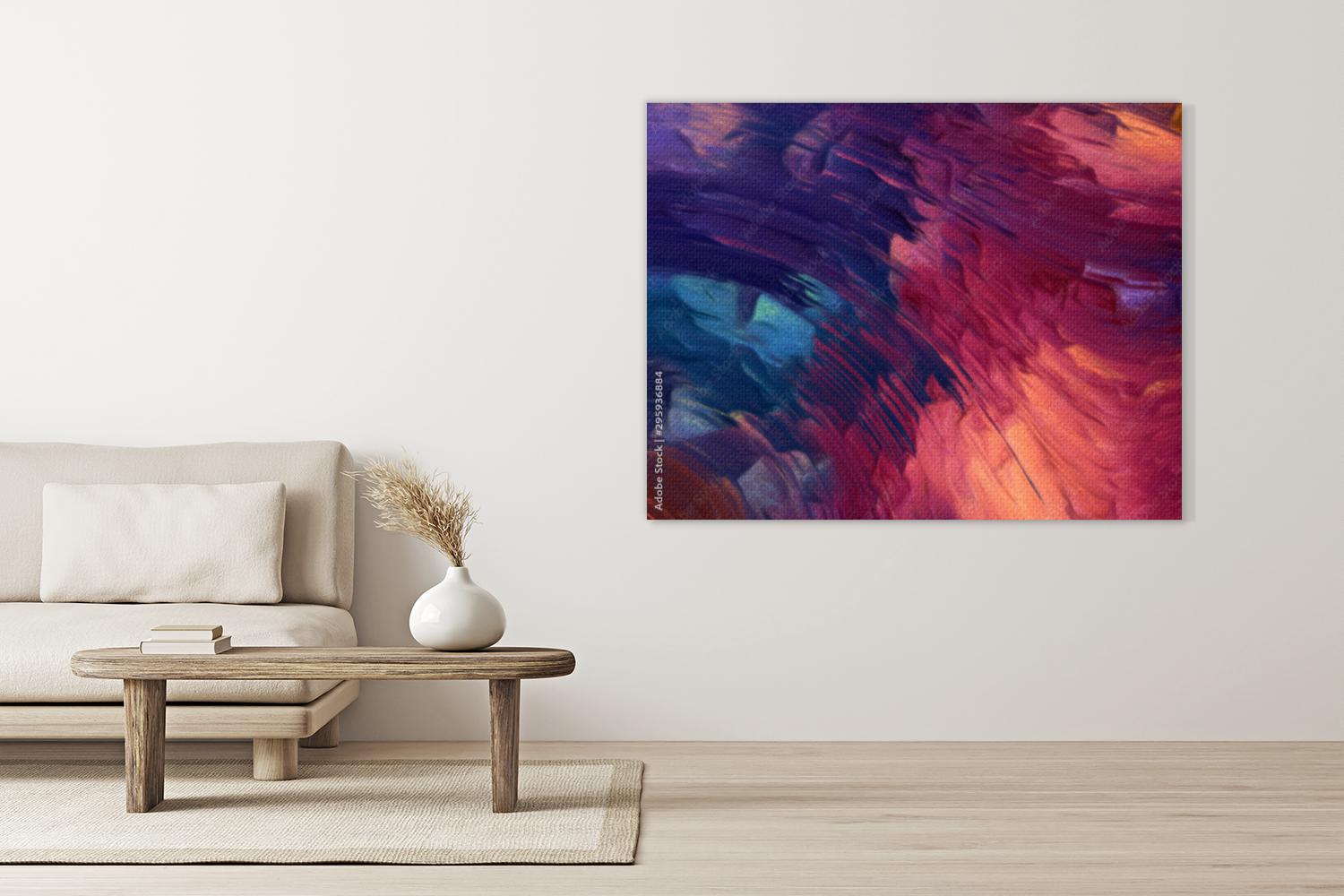 Abstract painting Wall art obraz