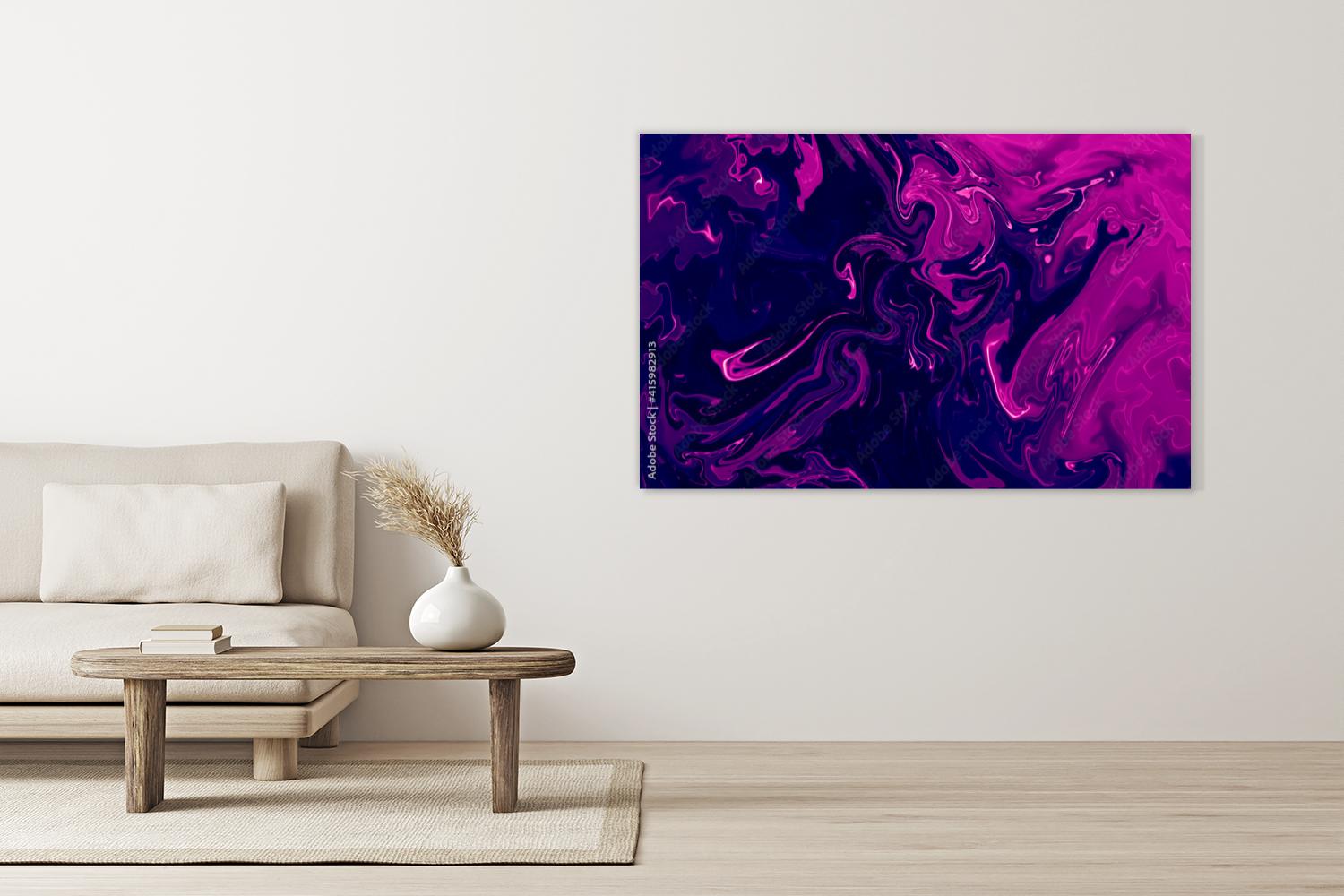Purpurowa abstrakcja obraz