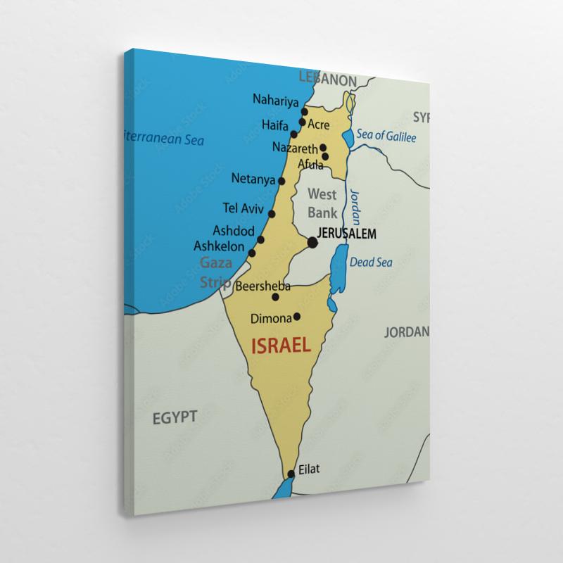 Izrael Mapa