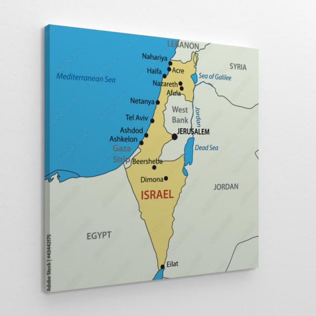 Izrael Mapa