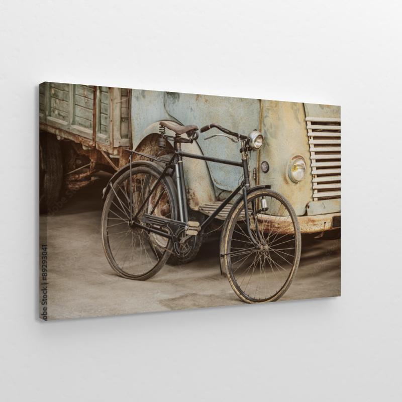 Obraz na płótnie Stary rower