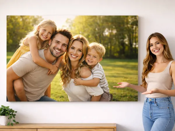 Duży obraz na płótnie z Twojego zdjęcia