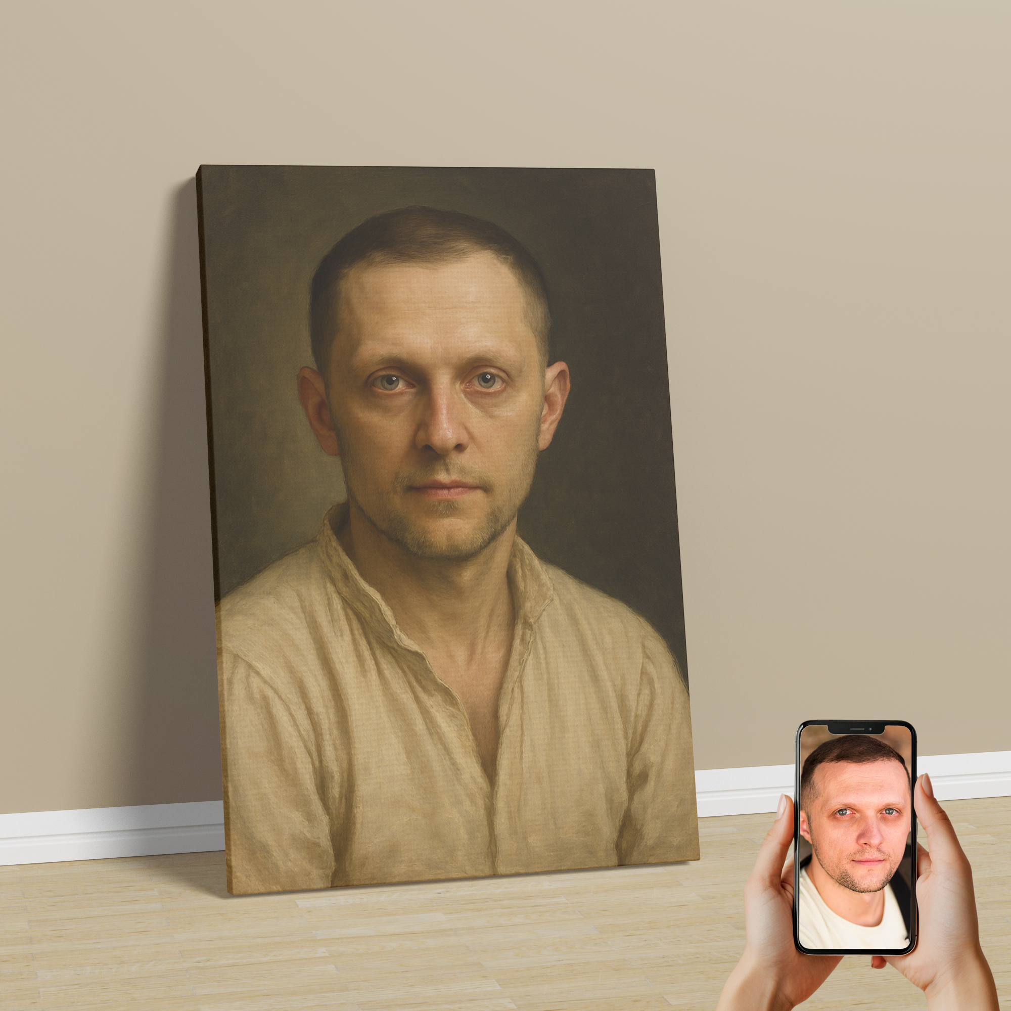 wiesniak – portret ze zdjęcia