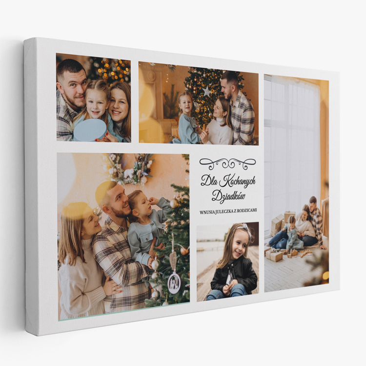 Kolaż dla Babci i Dziadka z dedykacją