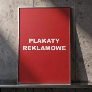 Plakaty reklamoweNOWOŚĆ
