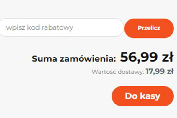 jak zamówić - wartość koszyka