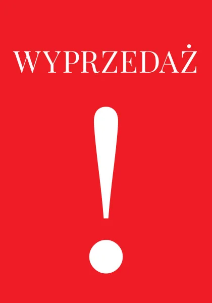 Plakat WYPRZEDAŻ SALE