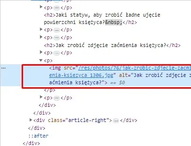 Wyszukaj link źródłowy pliku